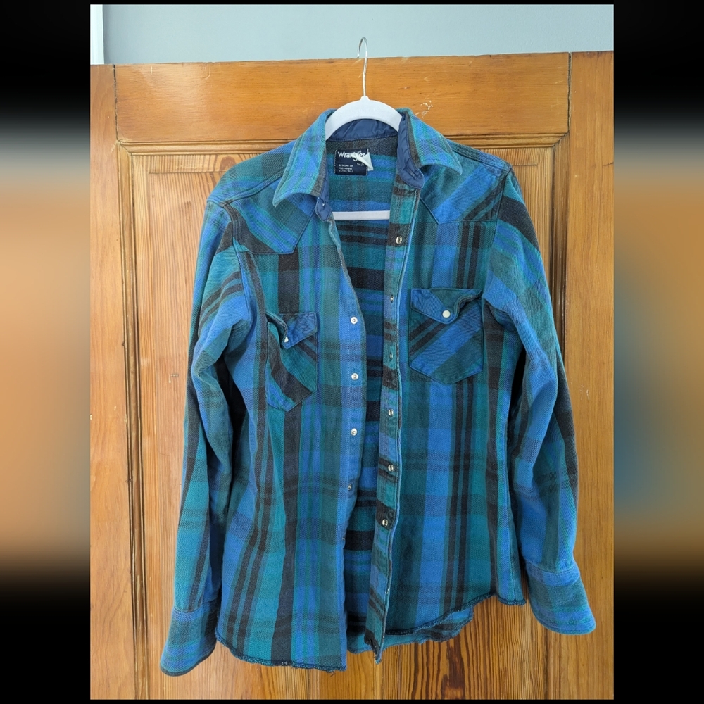 Wrangler Snap Button Flannel